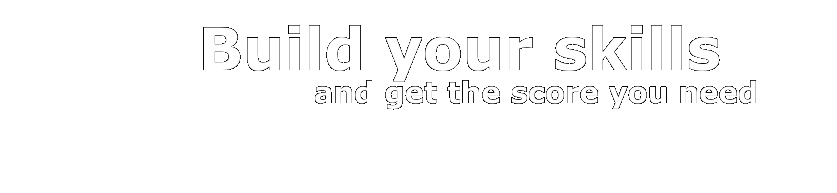 Build your skills and get the score you need on the SAT