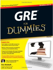 GRE for Dummes, by Ron Woldoff